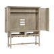 Elizabethan Style Grey Oak TV Cabinet