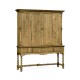 Elizabethan Style Natural Oak TV Cabinet