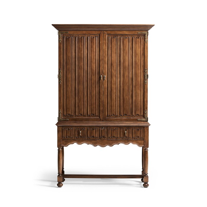 Smithfield Elizabethan Style  TV Cabinet