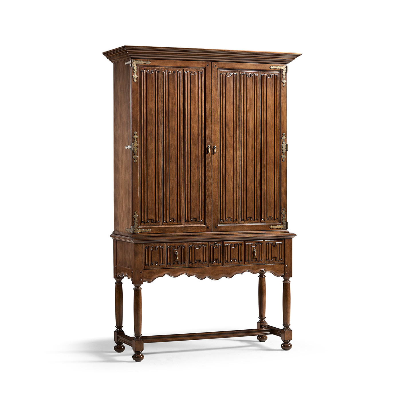 Smithfield Elizabethan Style  TV Cabinet