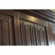 Elizabethan Style Dark Oak TV Cabinet