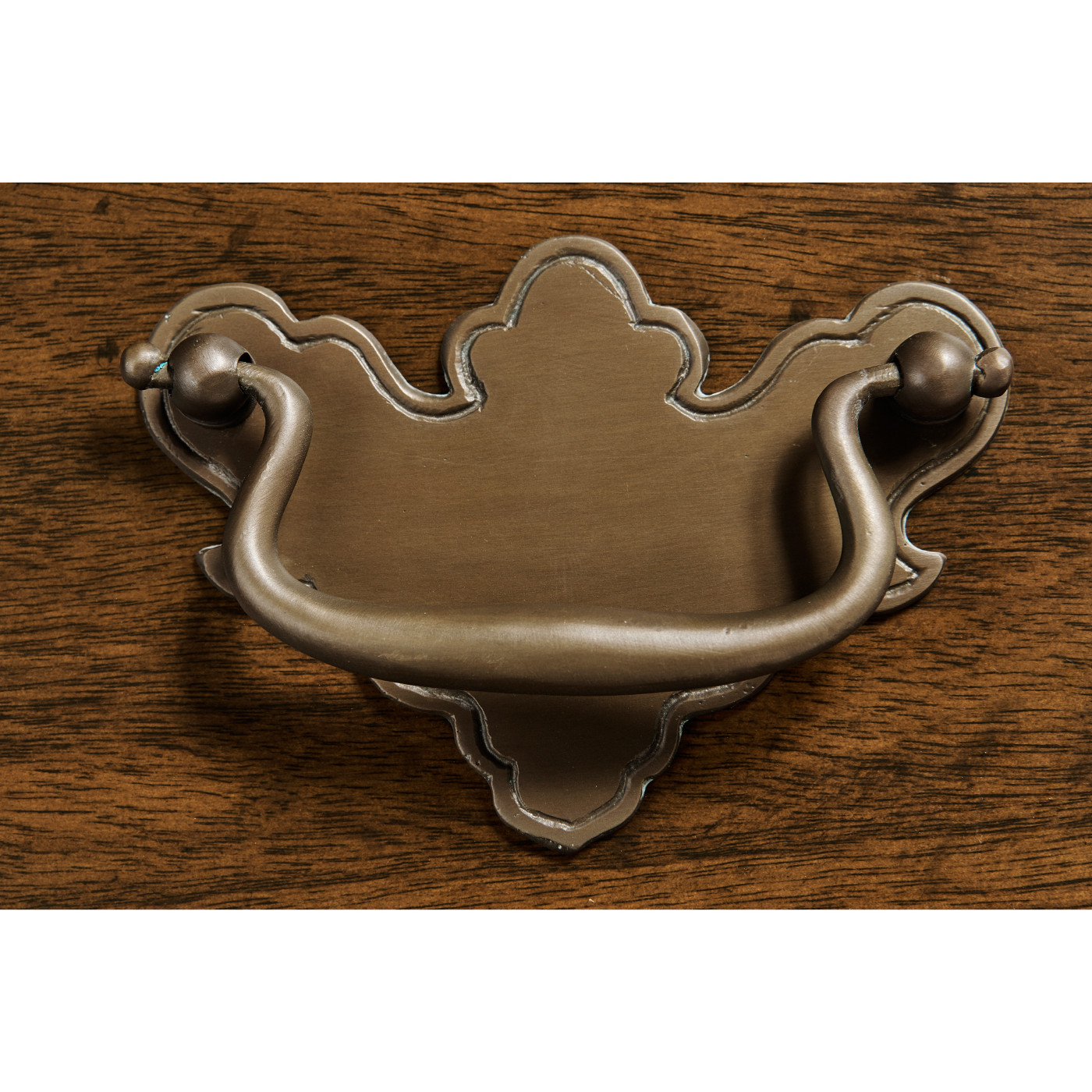 Dark Walnut Welsh Dresser Style TV Cabinet