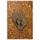 Burl Walnut & Seaweed TV Cabinet