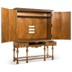 Burl Walnut & Seaweed TV Cabinet