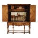 Burl Walnut & Seaweed TV Cabinet