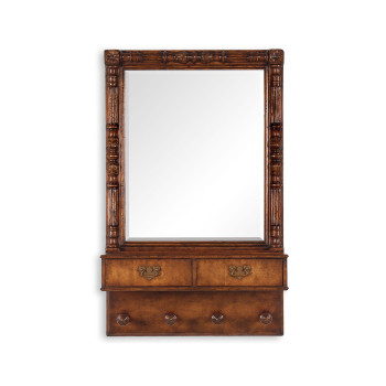 Regency style hall mirror