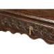 Tudor Dark Oak Rectangular Distressed Coffee Table