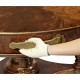 True Extending Crotch Walnut Dining Table 61