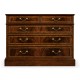 Mahogany Office Chest of Drawers with Hanging File Storage