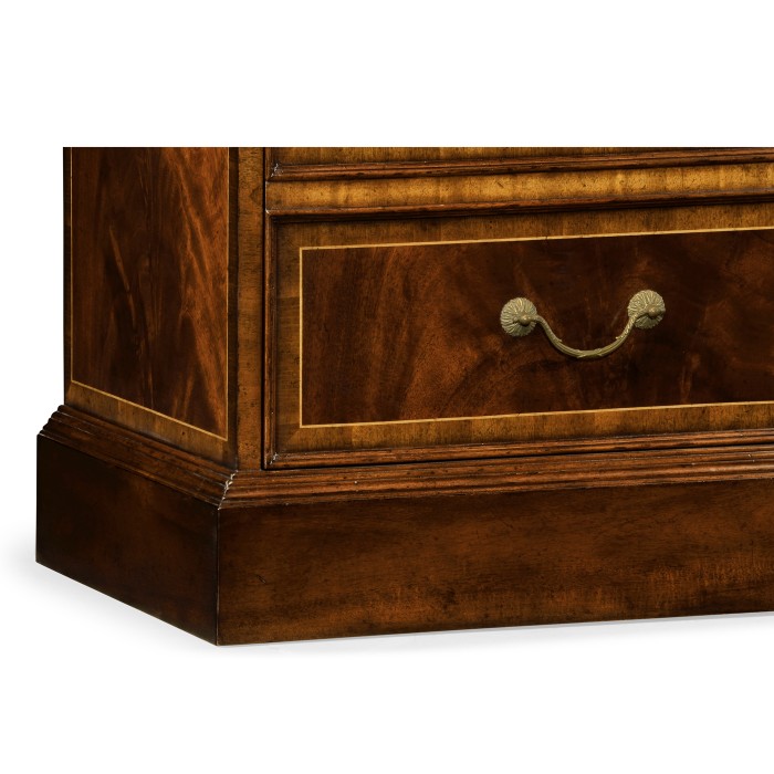 Mahogany Office Chest of Drawers with Hanging File Storage