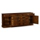 Mahogany Office Sideboard with Hanging File Storage