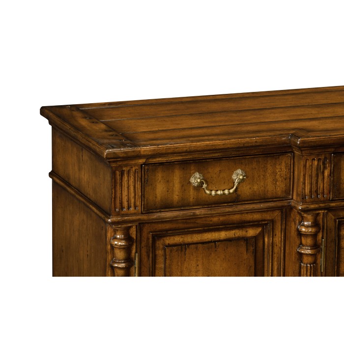 Traditional Breakfront Credenza