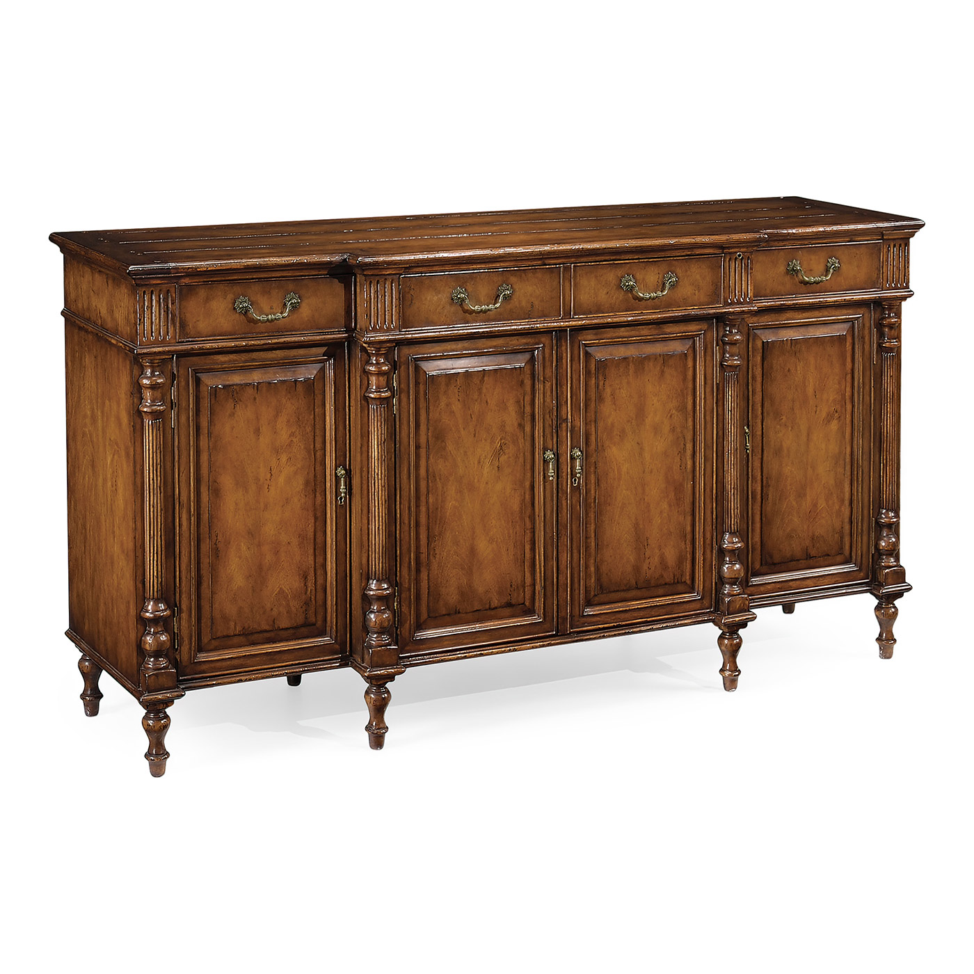 Traditional Breakfront Credenza