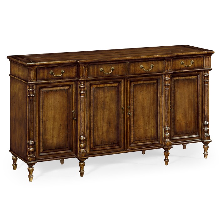 Traditional Breakfront Credenza