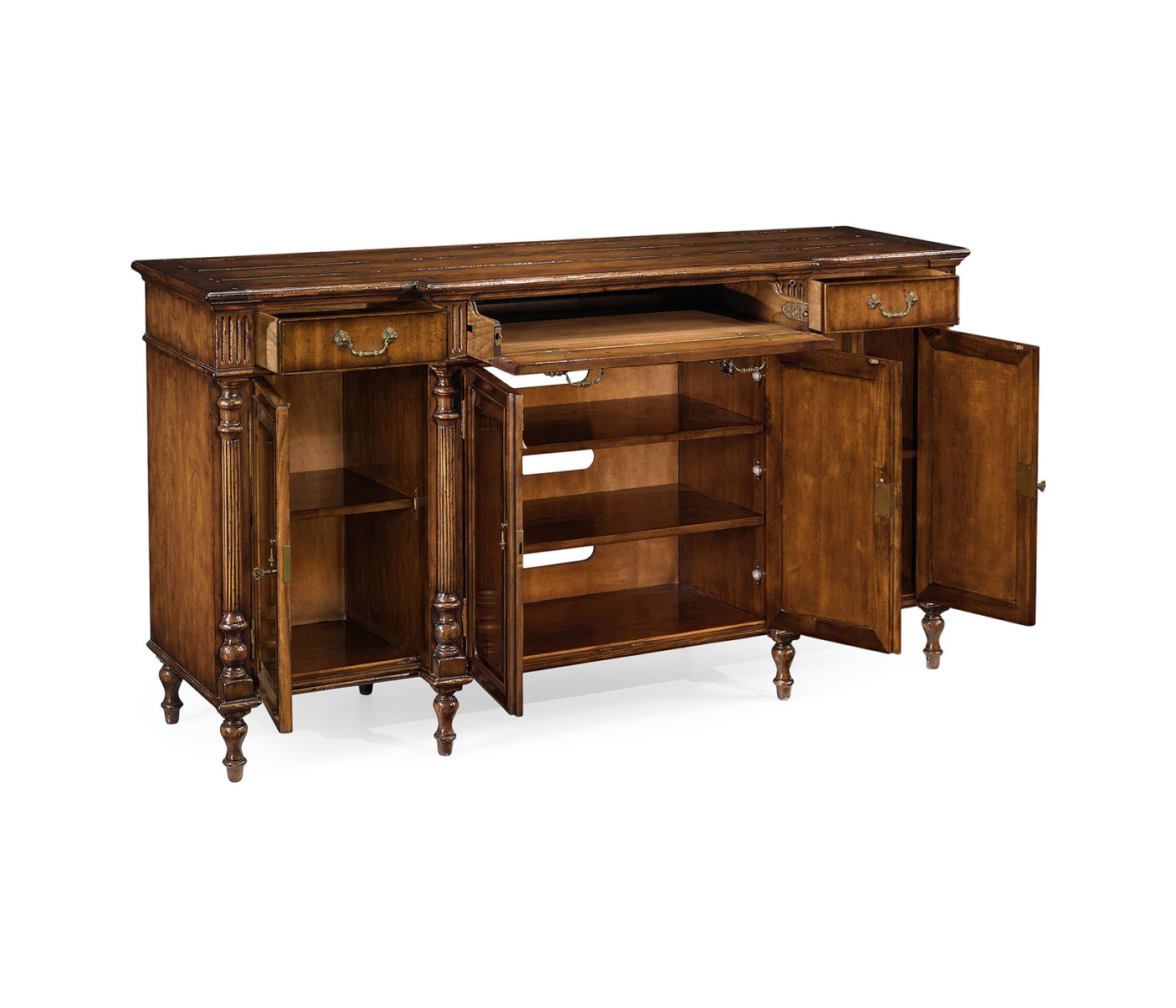 Traditional Breakfront Credenza