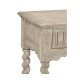 Linenfold Grey Oak Console