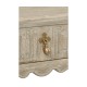 Linenfold Grey Oak Console