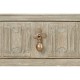Linenfold Grey Oak Console