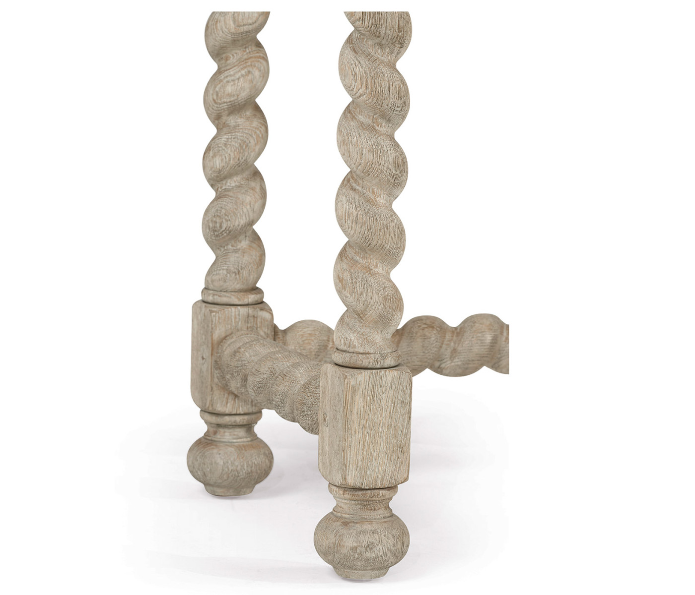 Linenfold Grey Oak Console