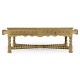 Tudor Style Natural Oak Square Distressed Coffee Table 52
