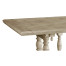 Elizabethan Style Grey Oak Dining Table