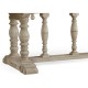 Elizabethan Style Grey Oak Dining Table 108