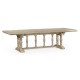 Elizabethan Style Grey Oak Dining Table 108