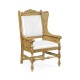 Jacobean Style Natural Oak Wing Chair