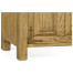 Linenfold Natural Oak TV Cabinet