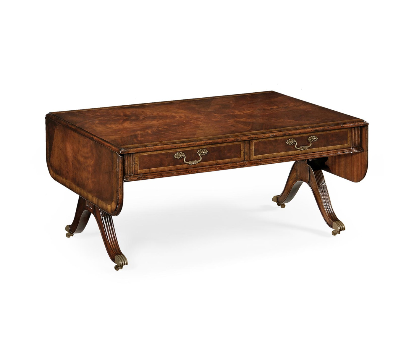 Regency Mahogany Folding Coffee Table
