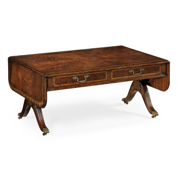 Regency Mahogany Folding Coffee Table