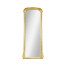 Full length art nouveau gilded mirror without 