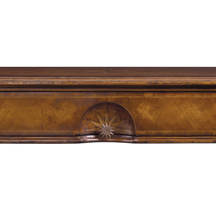 Starburst walnut coffee table (Small)