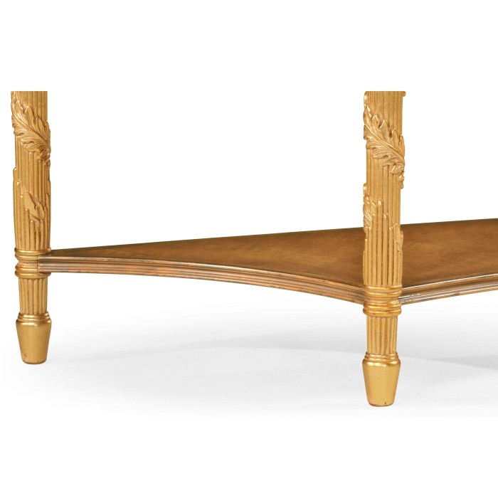 Gilded Console with Shelf (Large)