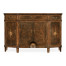 Starburst Dark Walnut Side Cabinet