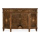 Starburst Dark Walnut Side Cabinet