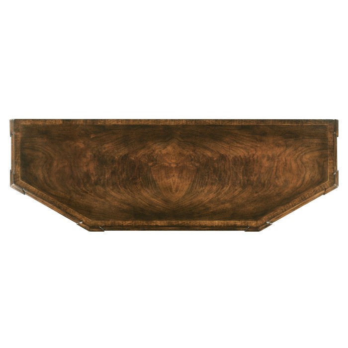 Starburst Dark Walnut Side Cabinet