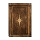 Starburst Dark Walnut Side Cabinet