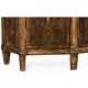 Starburst Dark Walnut Side Cabinet