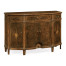Starburst Dark Walnut Side Cabinet