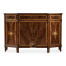 Starburst Mahogany Side Cabinet