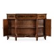 Starburst Mahogany Side Cabinet