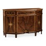 Starburst Mahogany Side Cabinet
