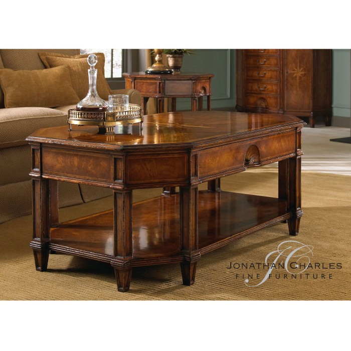 Starburst Octagonal Side Table