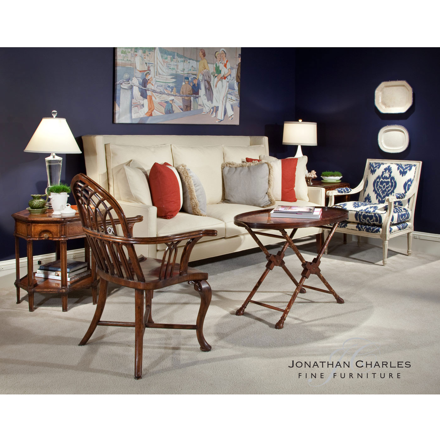 Starburst Octagonal Side Table