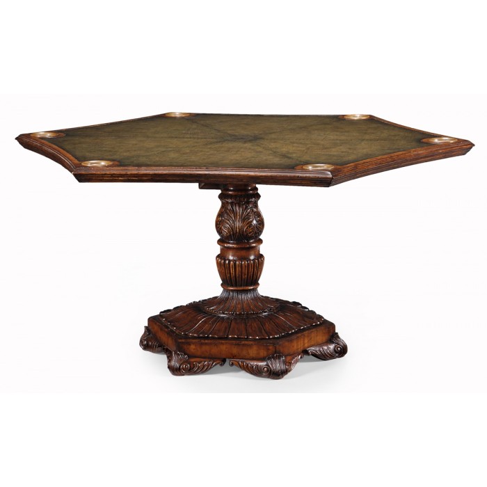 Mahogany Card Table