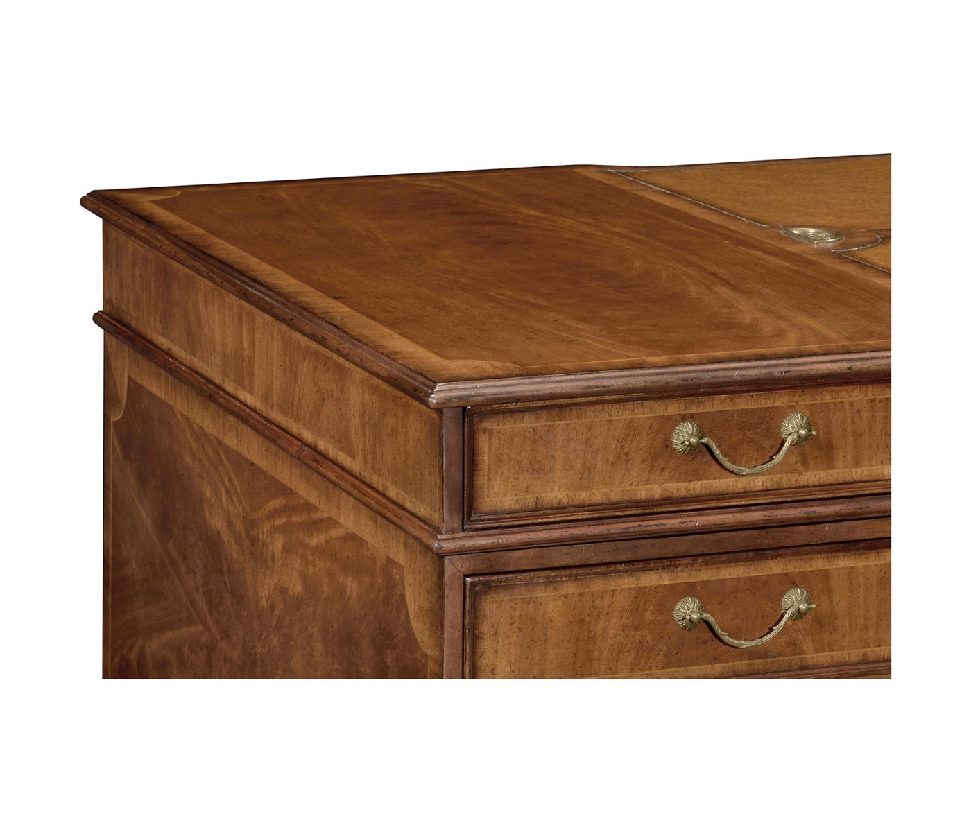 Crotch Walnut Partners Desk