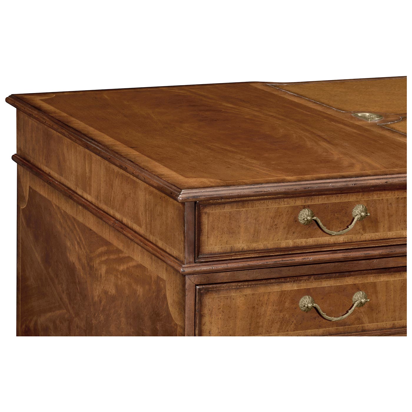 Crotch Walnut Partners Desk