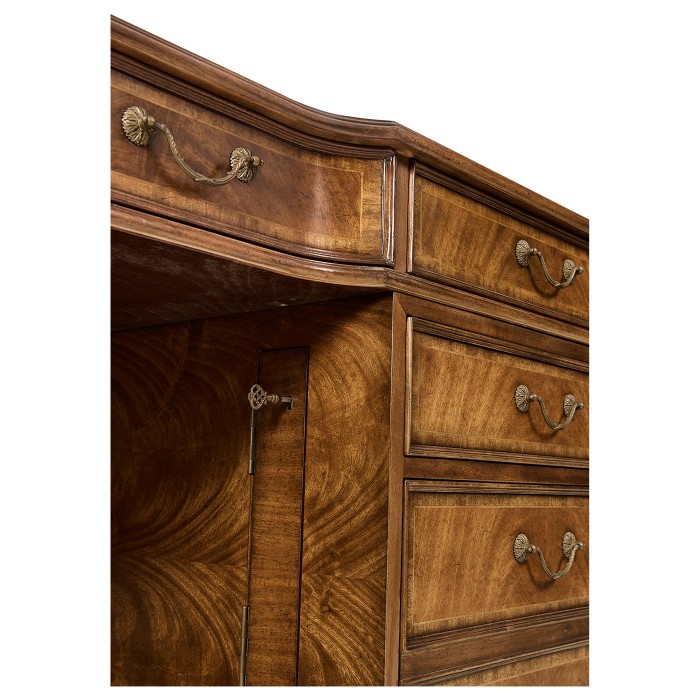 Crotch Walnut Partners Desk
