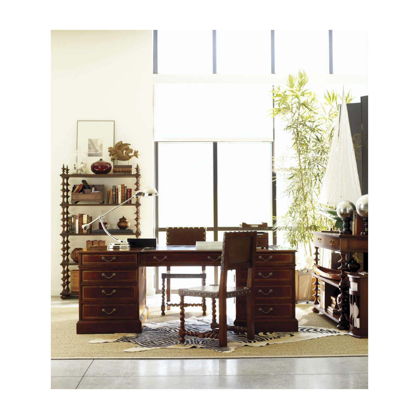 Mahogany Partners Desk